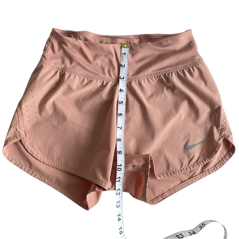 Nike Two Women's Dry Fit Running Shorts Set Mid-Rise Black and Pink Sz: XS - Picture 4 of 13